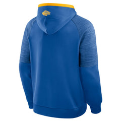 NHL Royal Buffalo Sabres Fanatics Goaltender Defender Pullover Hoodie