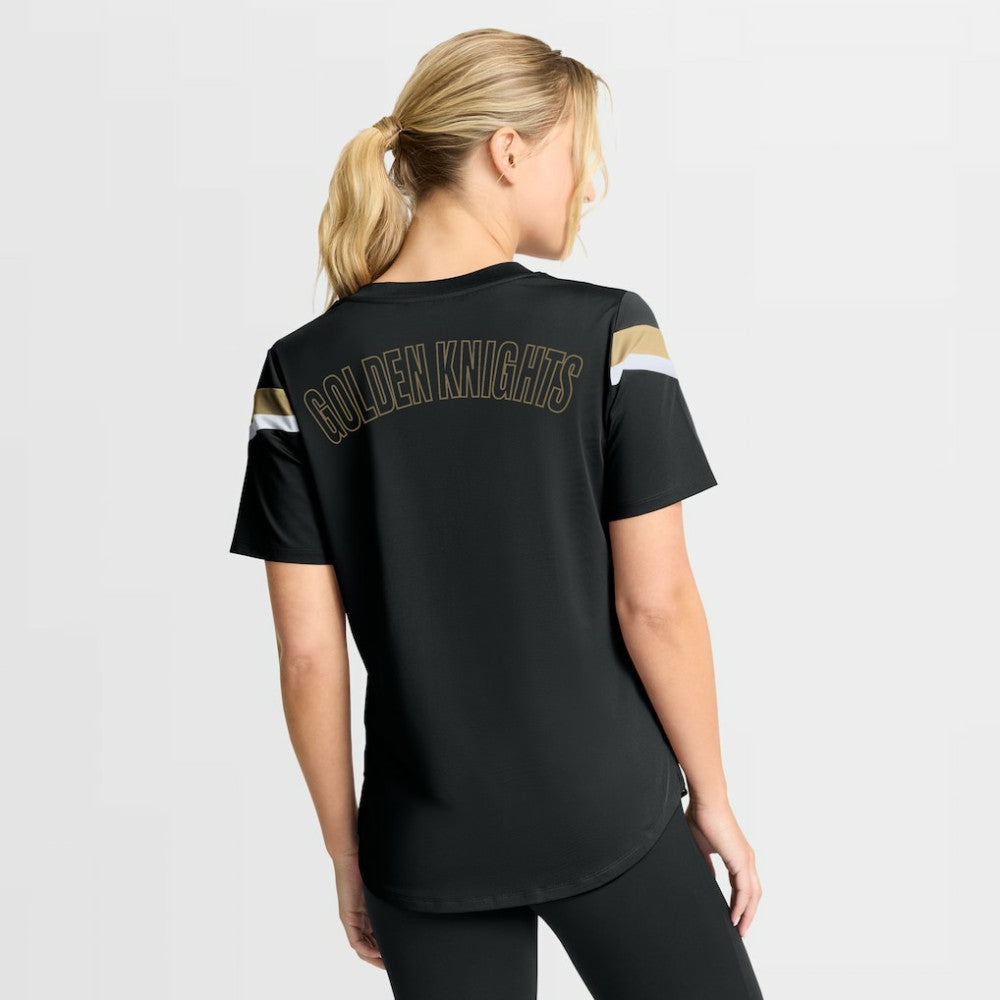 NHL Black Vegas Golden Knights Fanatics Women's Offside Athena T-Shirt