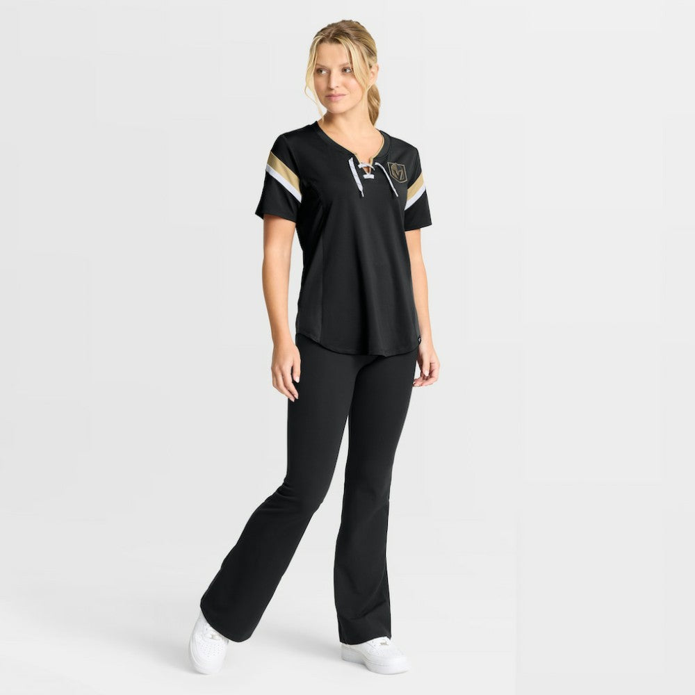 NHL Black Vegas Golden Knights Fanatics Women's Offside Athena T-Shirt