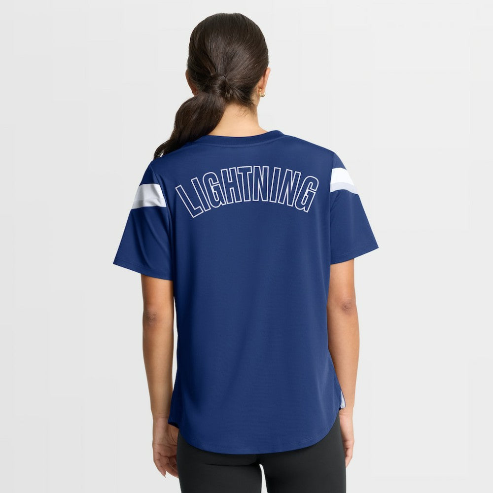 NHL Blue Tampa Bay Lightning Fanatics Women's Offside Athena T-Shirt