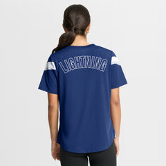 NHL Blue Tampa Bay Lightning Fanatics Women's Offside Athena T-Shirt