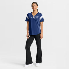 NHL Blue Tampa Bay Lightning Fanatics Women's Offside Athena T-Shirt