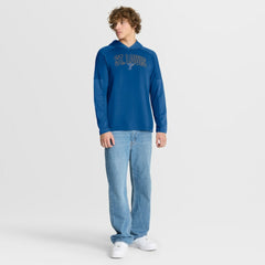NHL Blue St. Louis Blues Fanatics Penalty Shot Long Sleeve Hoodie T-Shirt