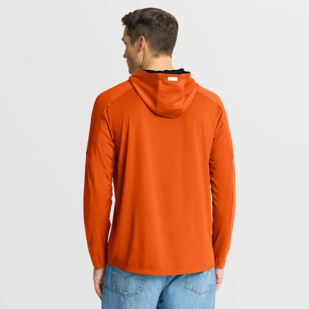 NHL Orange Philadelphia Flyers Fanatics Penalty Shot Long Sleeve Hoodie T-Shirt