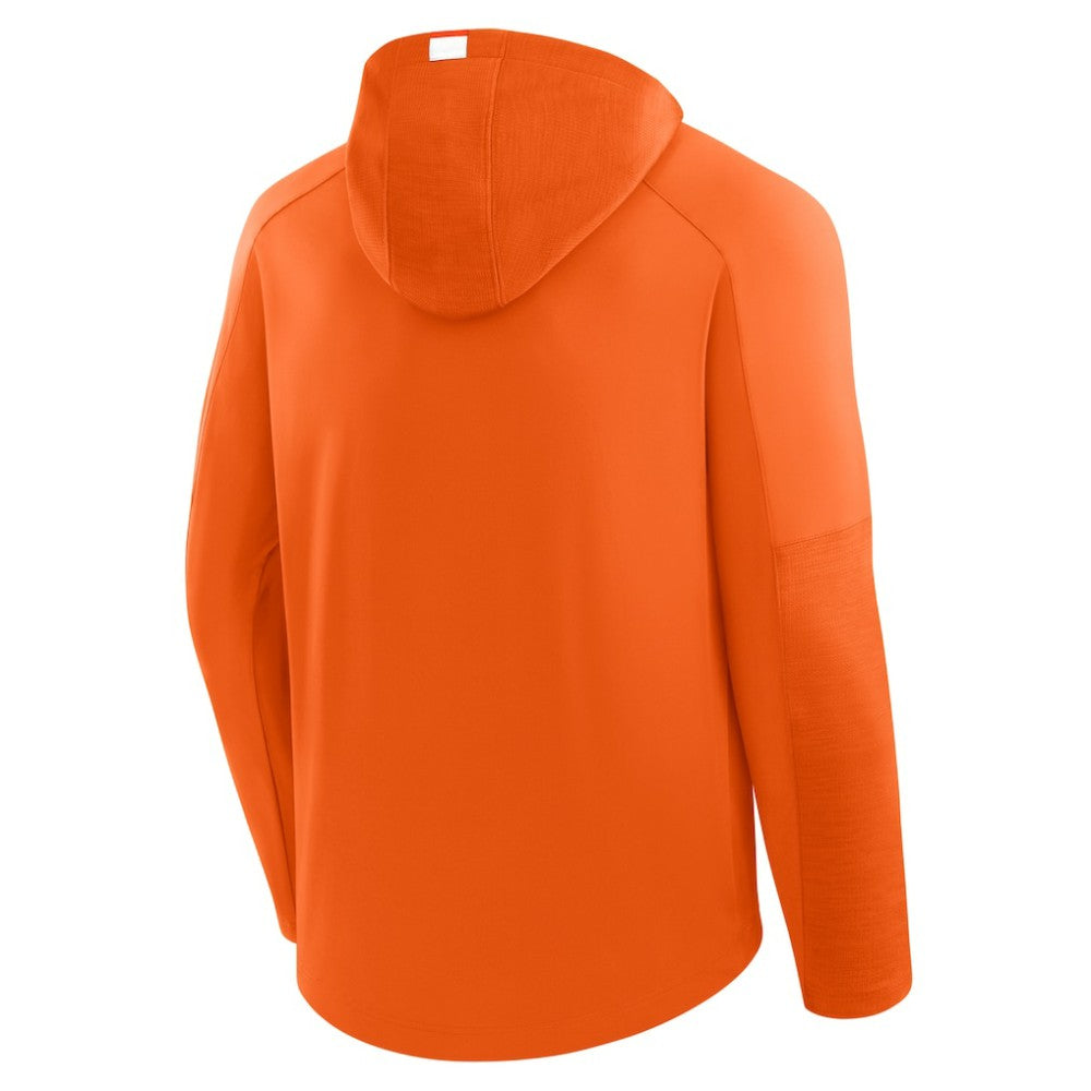 NHL Orange Philadelphia Flyers Fanatics Penalty Shot Long Sleeve Hoodie T-Shirt