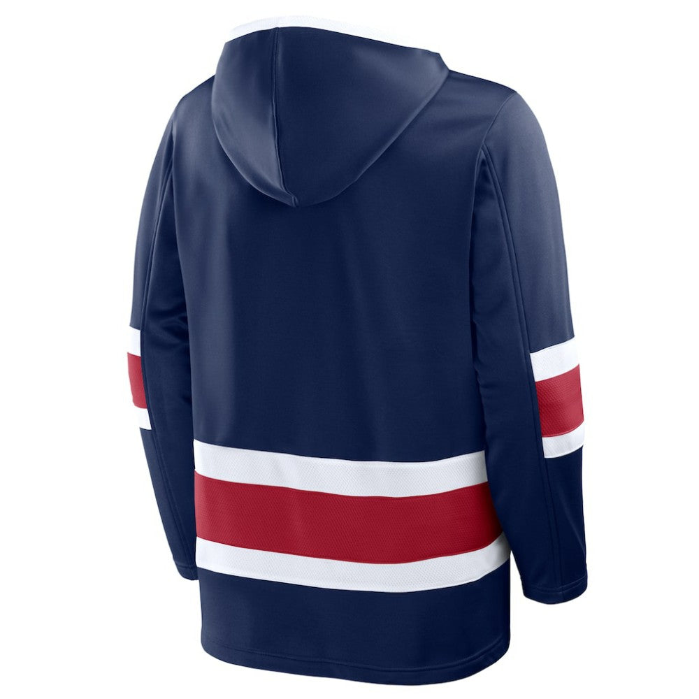 NHL Navy Montreal Canadiens Fanatics Prime Time Fleece Hoodie