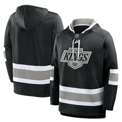 NHL Black Los Angeles Kings Fanatics Prime Time Fleece Hoodie