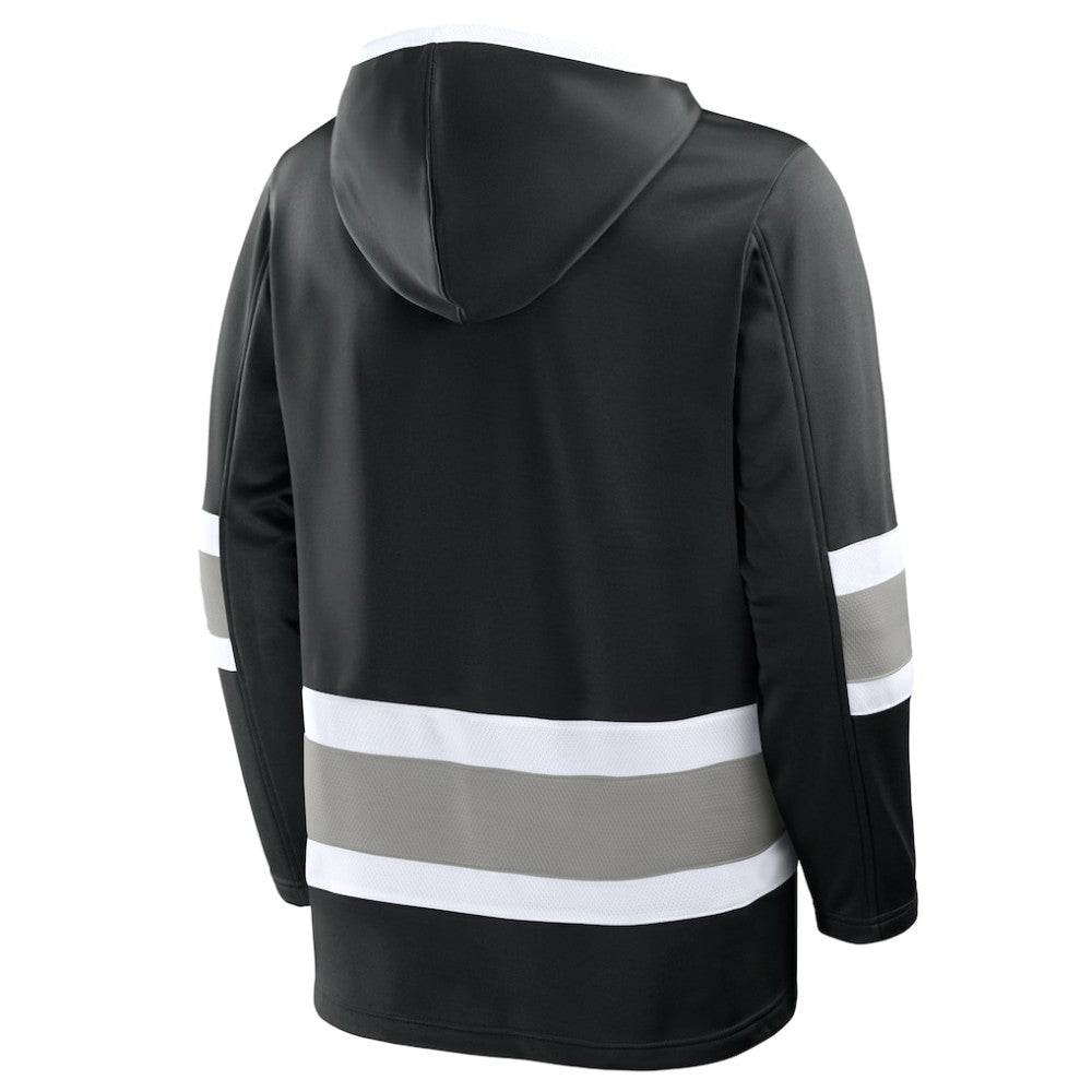 NHL Black Los Angeles Kings Fanatics Prime Time Fleece Hoodie