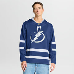 NHL Blue Tampa Bay Lightning Fanatics Prime Time Fleece Hoodie