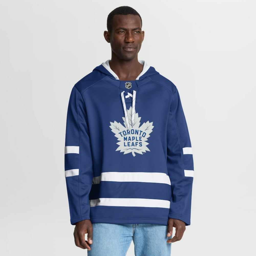 NHL Blue Toronto Maple Leafs Fanatics Prime Time Fleece Hoodie