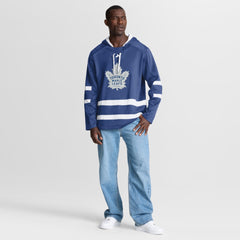 NHL Blue Toronto Maple Leafs Fanatics Prime Time Fleece Hoodie