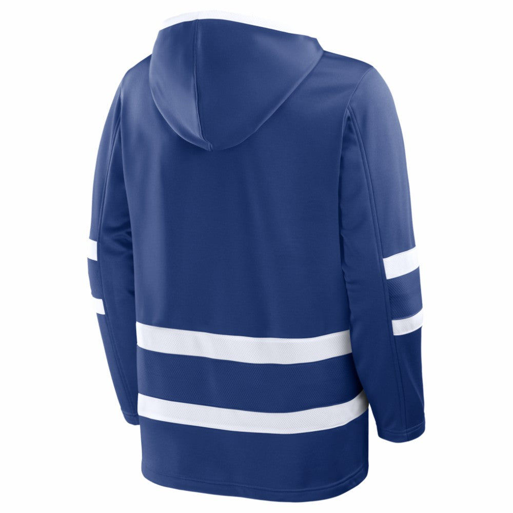 NHL Blue Toronto Maple Leafs Fanatics Prime Time Fleece Hoodie