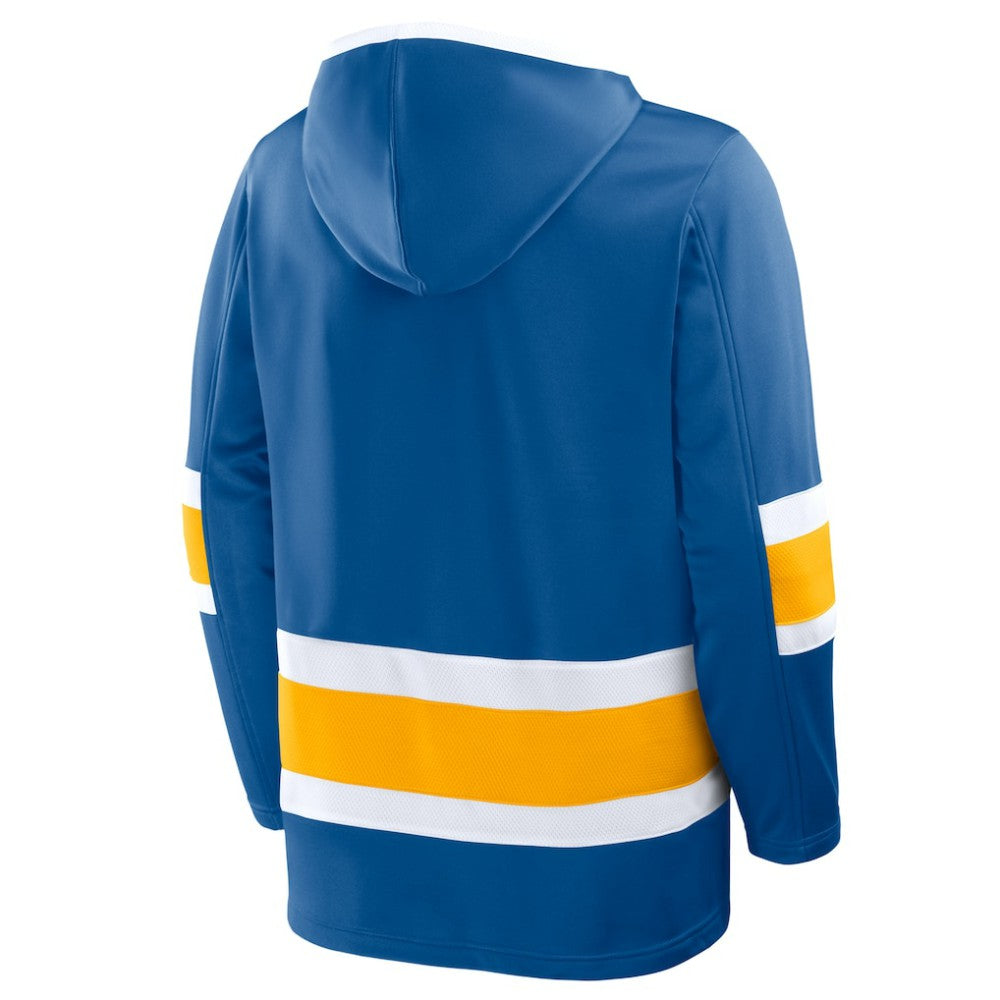 NHL Blue St. Louis Blues Fanatics Prime Time Fleece Hoodie