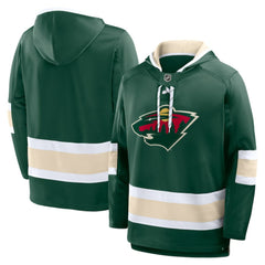 NHL Green Minnesota Wild Fanatics Prime Time Fleece Hoodie