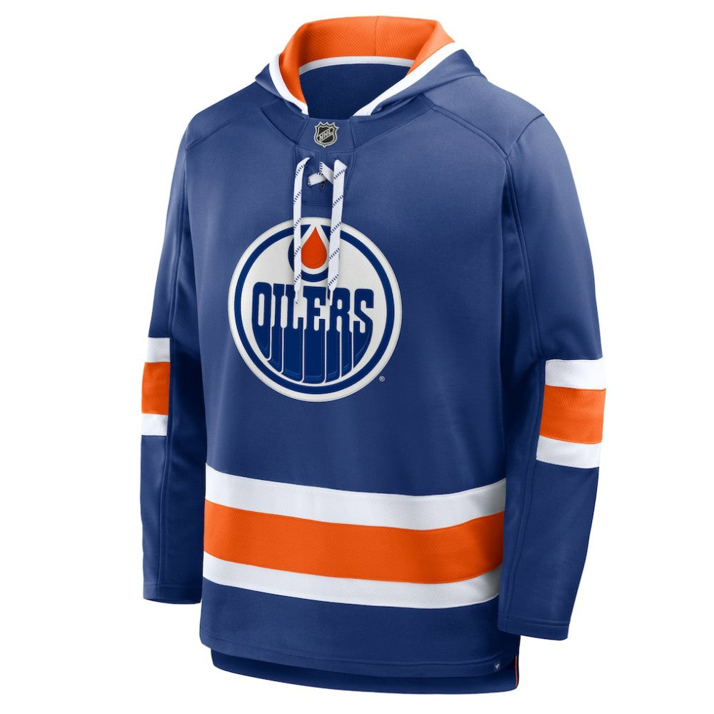 NHL Royal Edmonton Oilers Fanatics Prime Time Fleece Hoodie