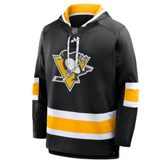 NHL Black Pittsburgh Penguins Fanatics Prime Time Fleece Hoodie