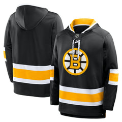 NHL Black Boston Bruins Fanatics Prime Time Fleece Hoodie