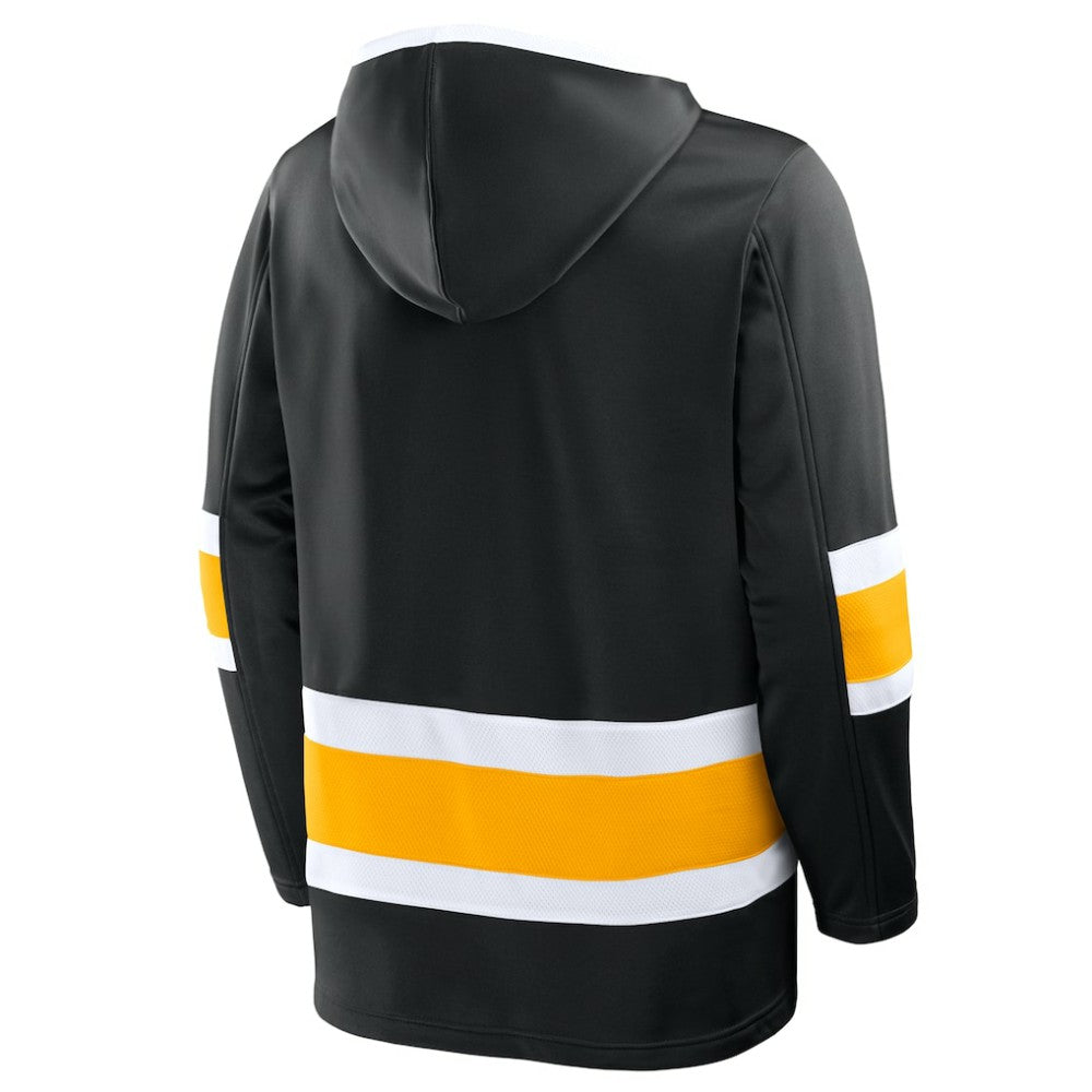 NHL Black Boston Bruins Fanatics Prime Time Fleece Hoodie