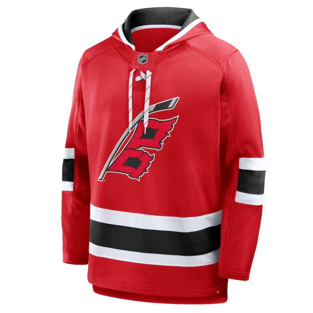 NHL Red Carolina Hurricanes Fanatics Prime Time Fleece Hoodie