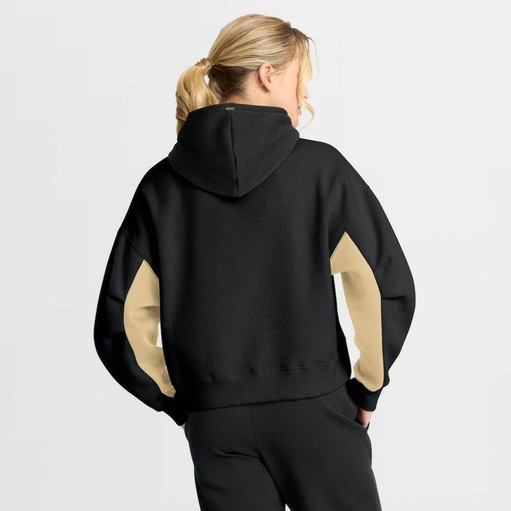 NHL Black Vegas Golden Knights Fanatics Women's Back Check Boxy Hoodie