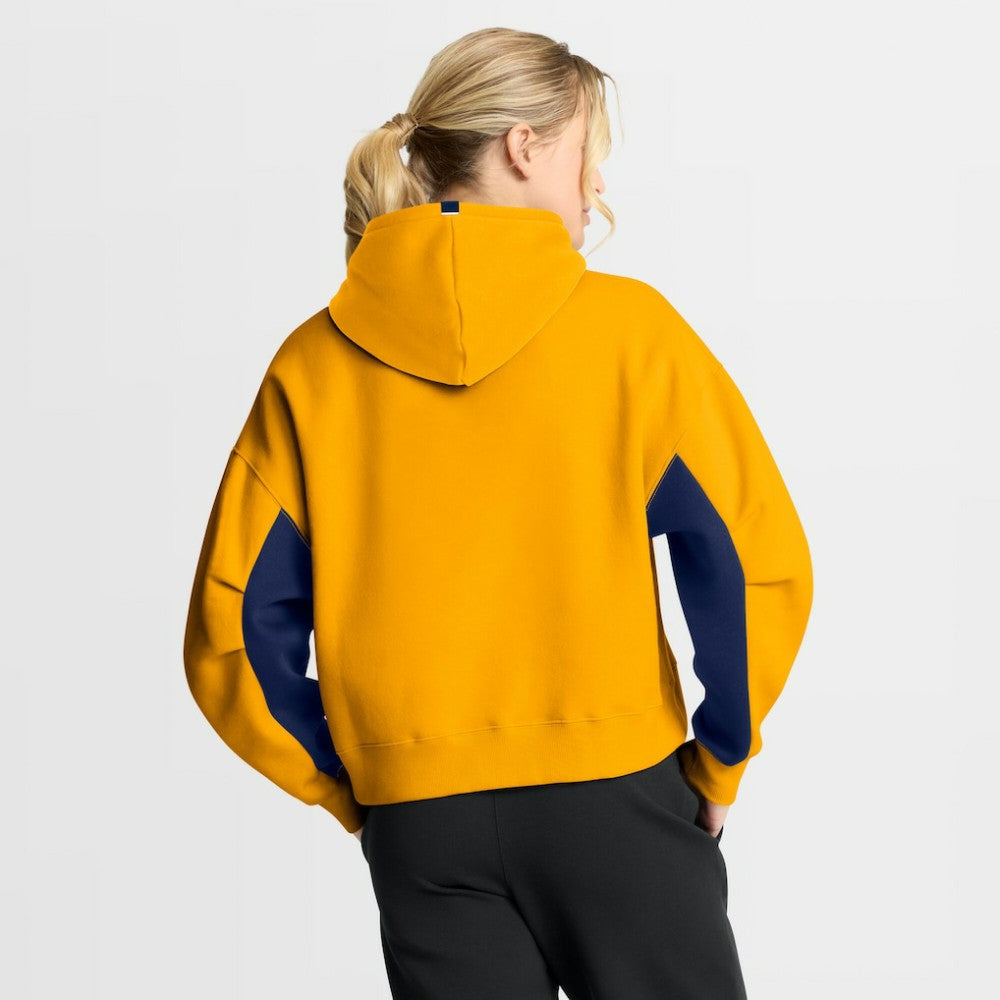 NHL Gold Nashville Predators Fanatics Women's Back Check Boxy Hoodie
