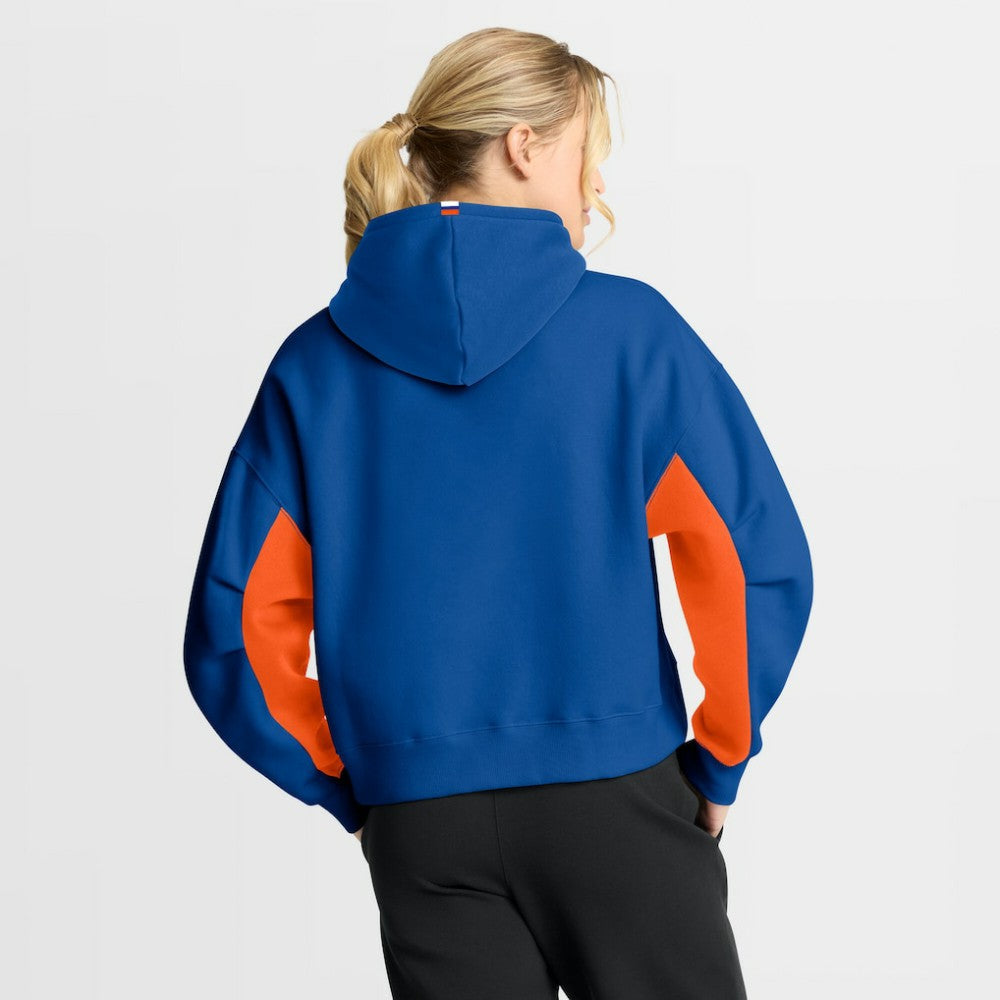 NHL Royal New York Islanders Fanatics Women's Back Check Boxy Hoodie
