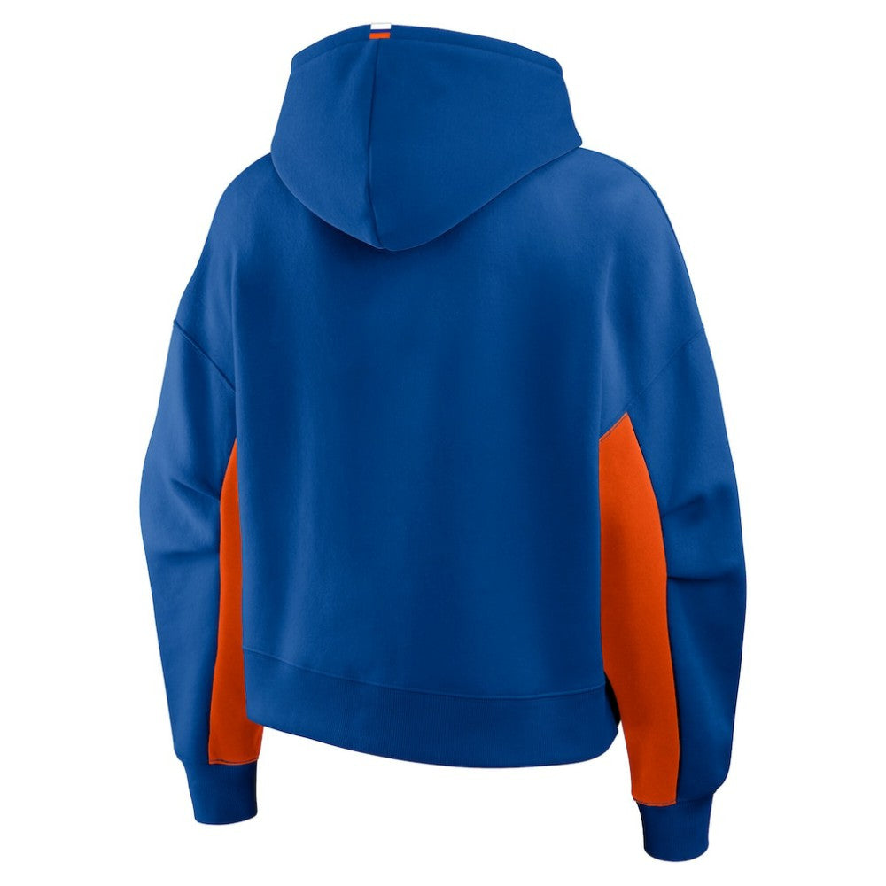 NHL Royal New York Islanders Fanatics Women's Back Check Boxy Hoodie