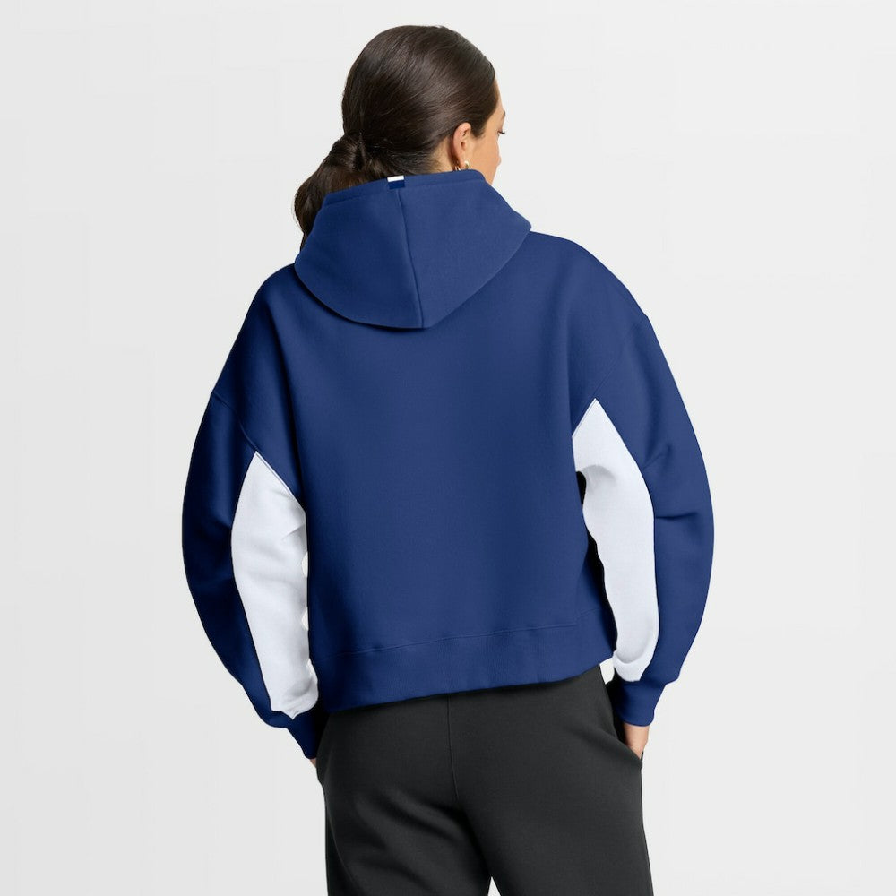 NHL Blue Tampa Bay Lightning Fanatics Women's Back Check Boxy Hoodie