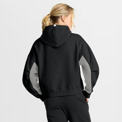 NHL Black Los Angeles Kings Fanatics Women's Back Check Boxy Hoodie