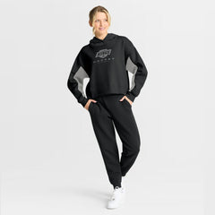 NHL Black Los Angeles Kings Fanatics Women's Back Check Boxy Hoodie