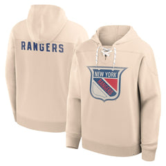 NHL Cream New York Rangers Fanatics Vintage Hoodie