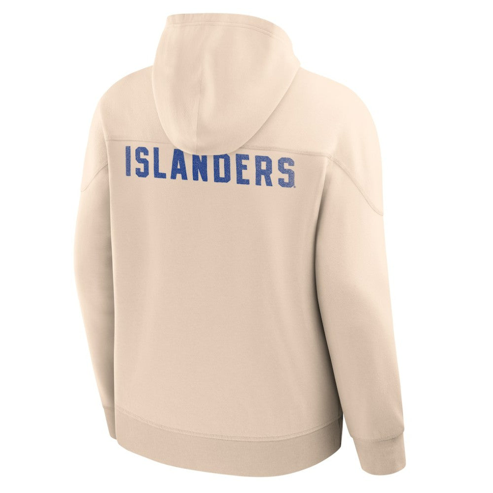 NHL Cream New York Islanders Fanatics Vintage Hoodie