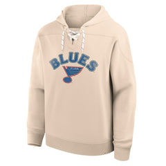 NHL Cream St. Louis Blues Fanatics Vintage Hoodie