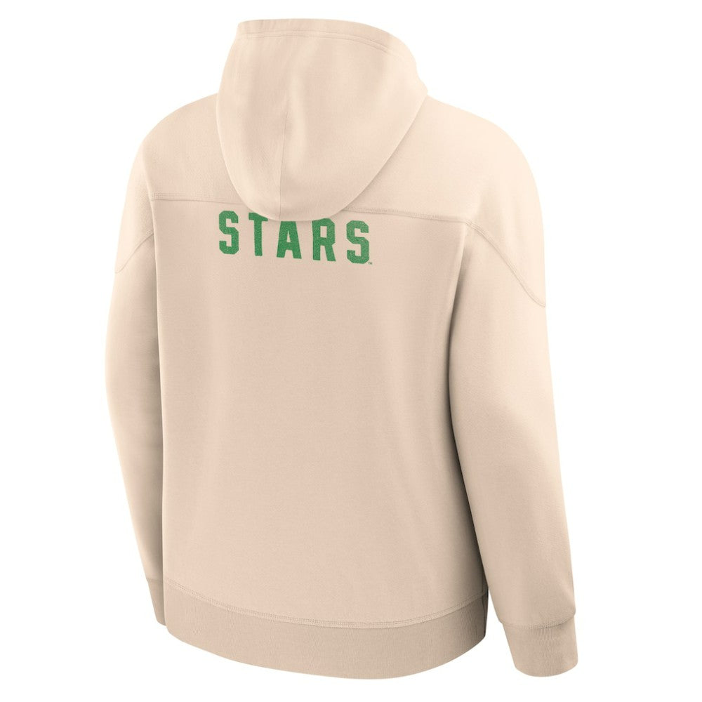 NHL Cream Dallas Stars Fanatics Vintage Hoodie