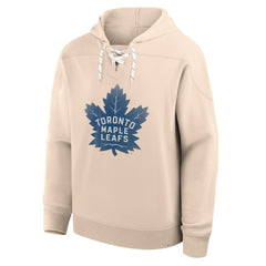 NHL Cream Toronto Maple Leafs Fanatics Vintage Hoodie
