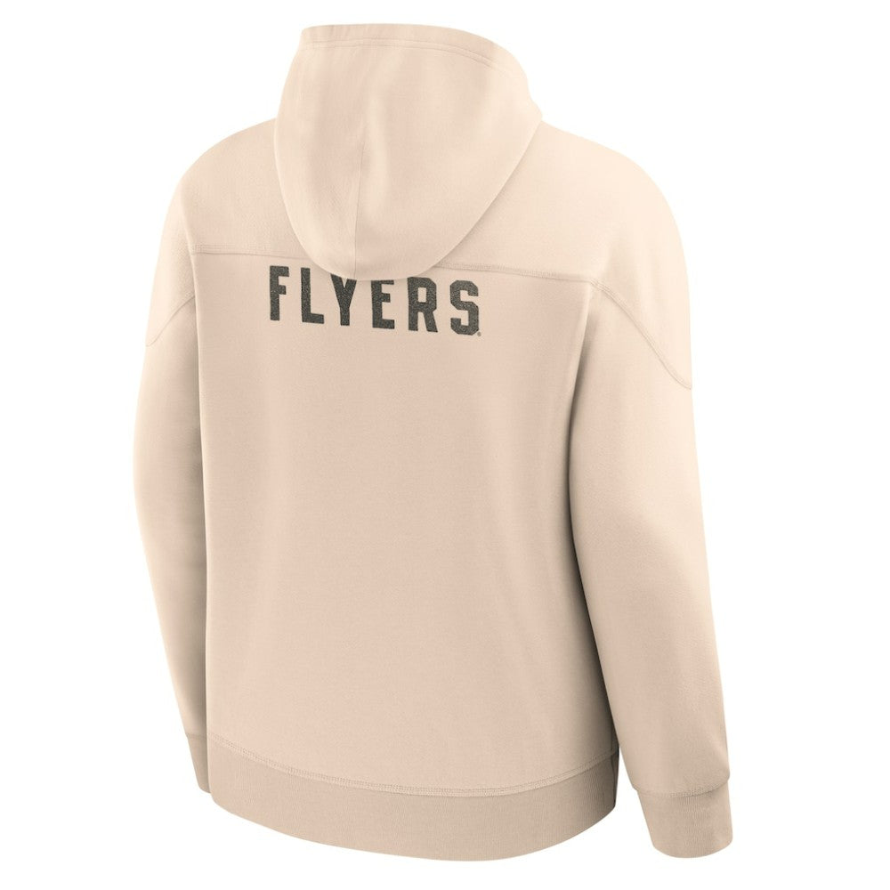 NHL Cream Philadelphia Flyers Fanatics Vintage Hoodie