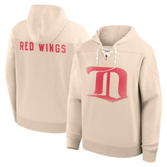 NHL Cream Detroit Red Wings Fanatics Vintage Hoodie