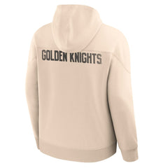 NHL Cream Vegas Golden Knights Fanatics Vintage Hoodie