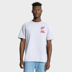 NHL White Detroit Red Wings Fanatics Crash The Net Legacy T-Shirt