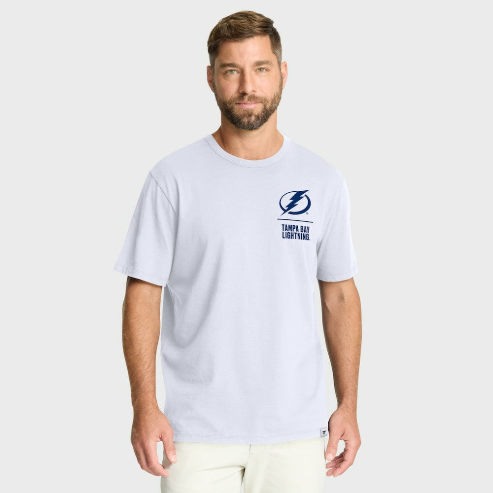 NHL White Tampa Bay Lightning Fanatics Crash The Net Legacy T-Shirt
