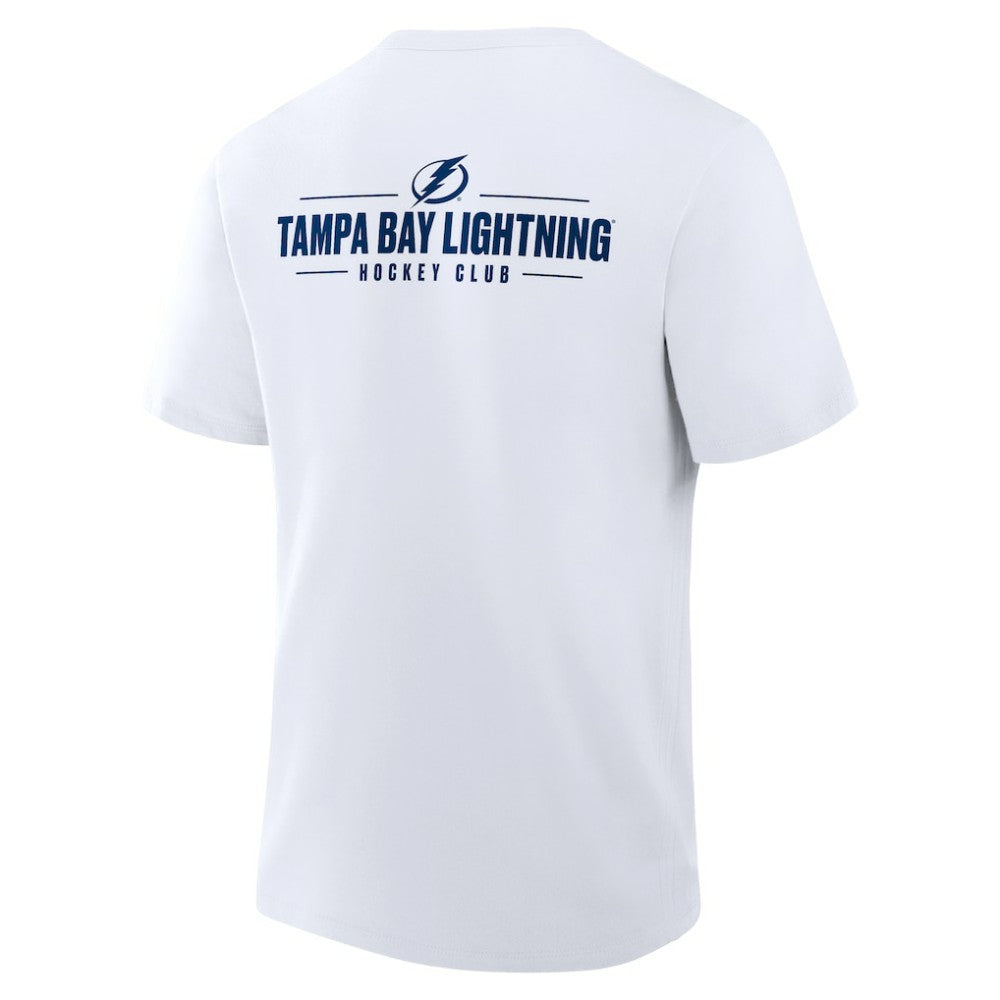 NHL White Tampa Bay Lightning Fanatics Crash The Net Legacy T-Shirt