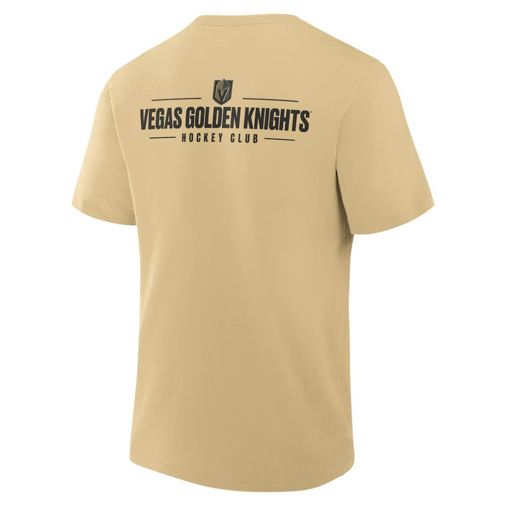 NHL Gold Vegas Golden Knights Fanatics Crash The Net Legacy T-Shirt