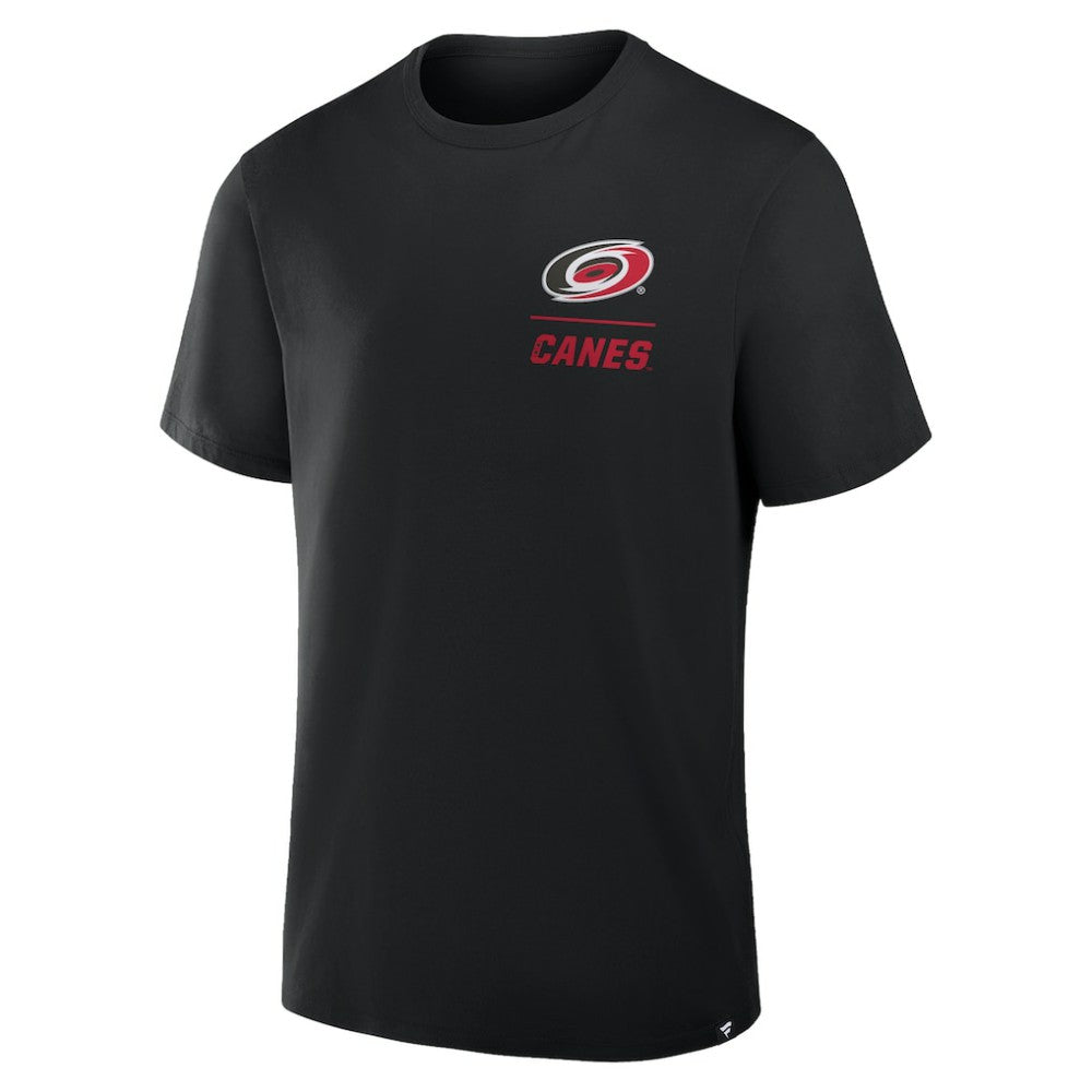 NHL Black Carolina Hurricanes Fanatics Crash The Net Legacy T-Shirt