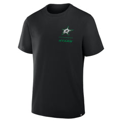 NHL Black Dallas Stars Fanatics Crash The Net Legacy T-Shirt