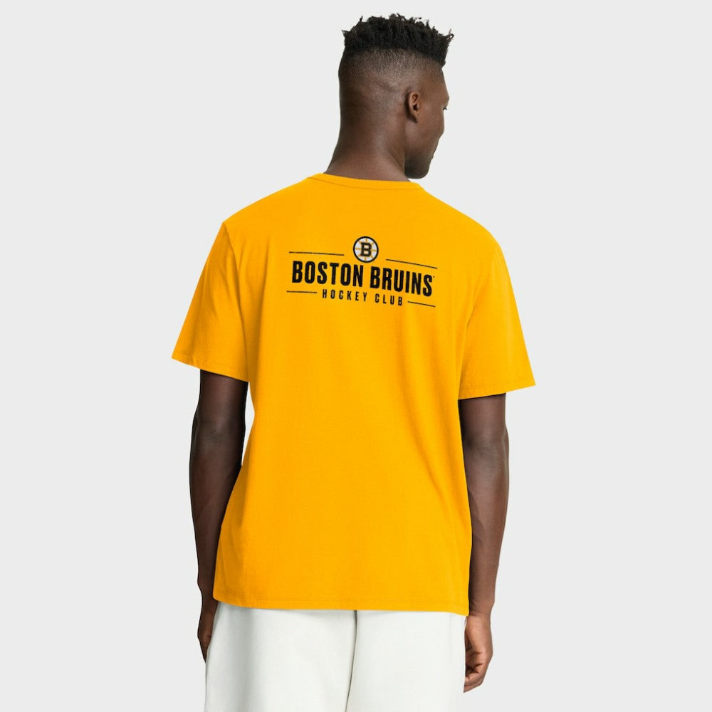 NHL Gold Boston Bruins Fanatics Crash The Net Legacy T-Shirt