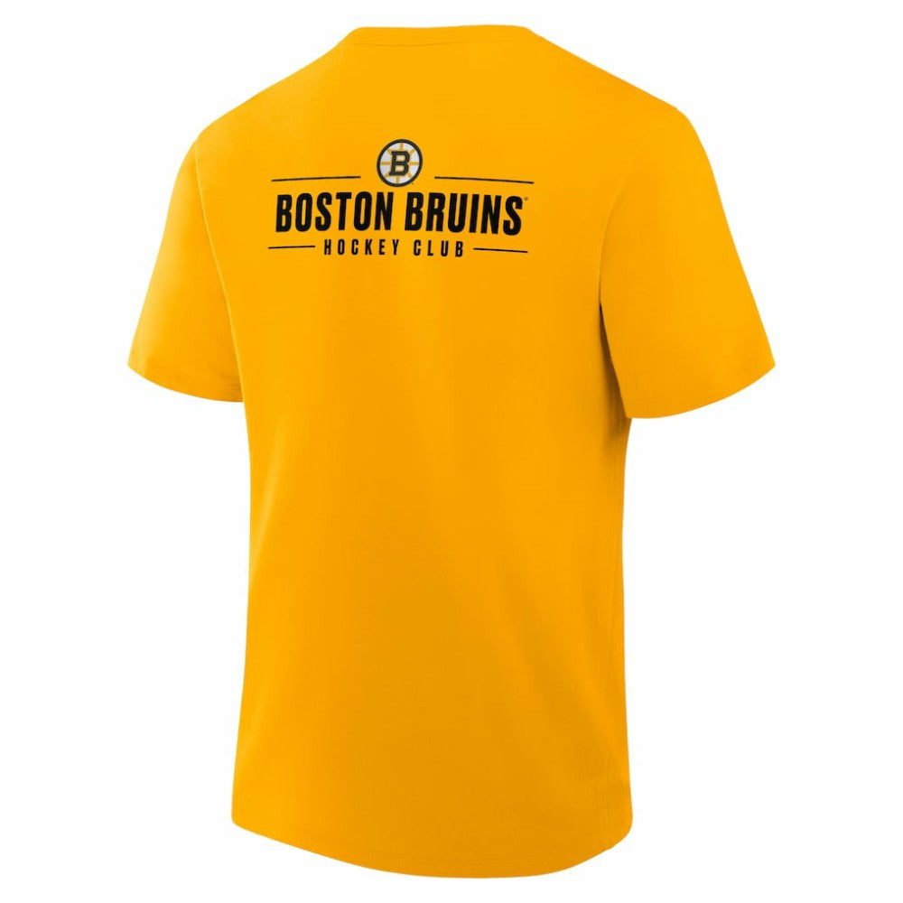 NHL Gold Boston Bruins Fanatics Crash The Net Legacy T-Shirt