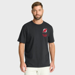 NHL Black New Jersey Devils Fanatics Crash The Net Legacy T-Shirt