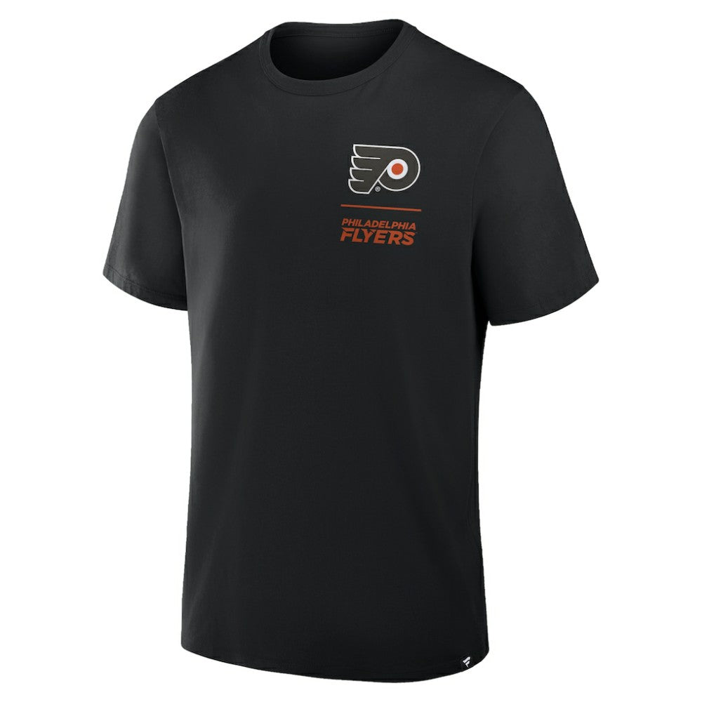 NHL Black Philadelphia Flyers Fanatics Crash The Net Legacy T-Shirt