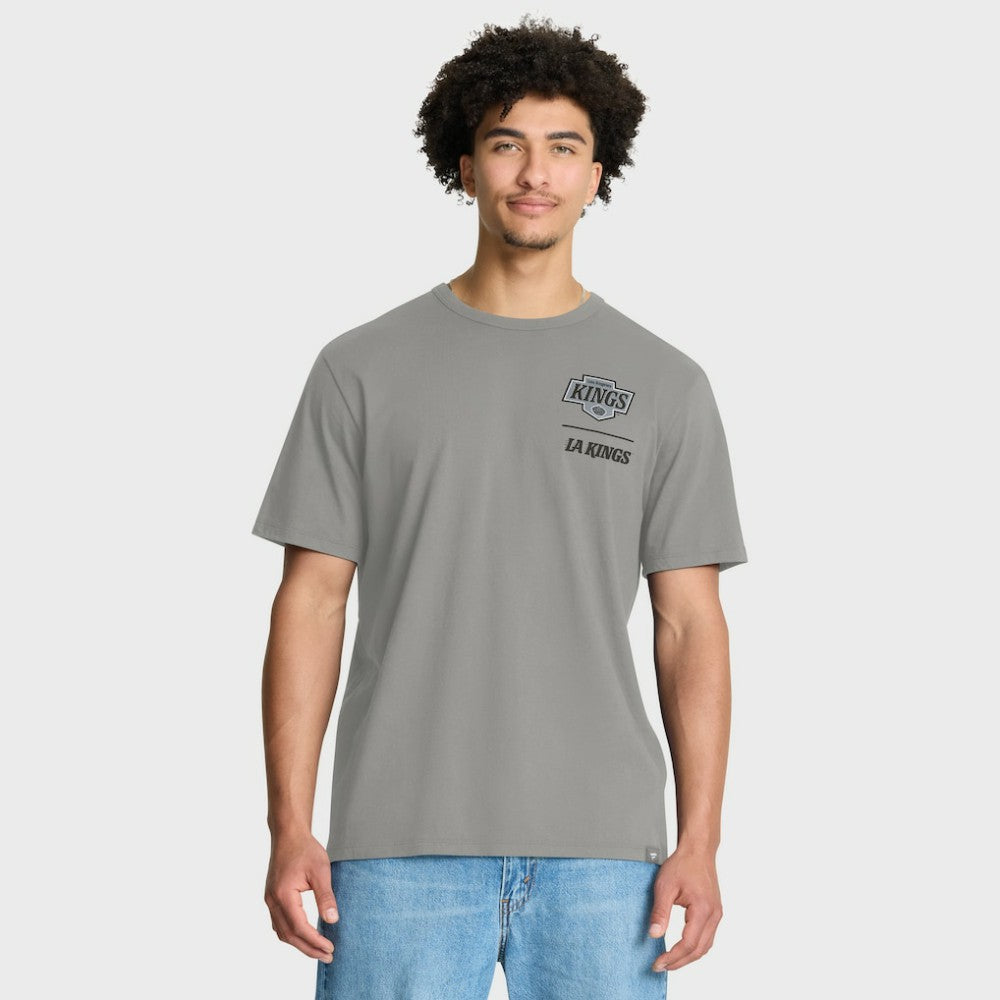 NHL Gray Los Angeles Kings Fanatics Crash The Net Legacy T-Shirt