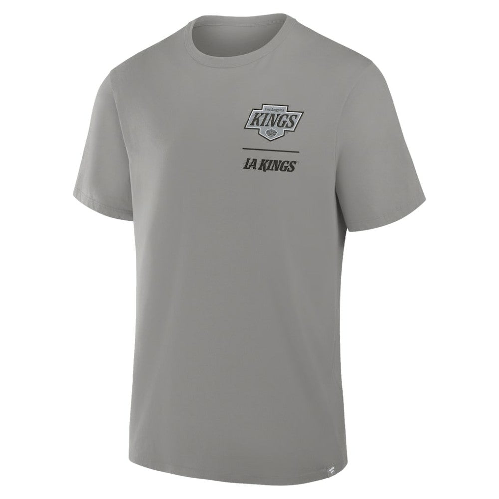 NHL Gray Los Angeles Kings Fanatics Crash The Net Legacy T-Shirt
